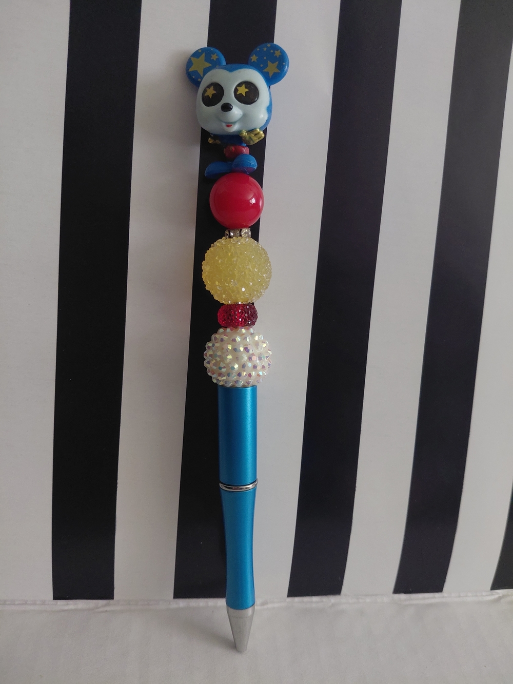 Mickey Mouse Beaded Pen